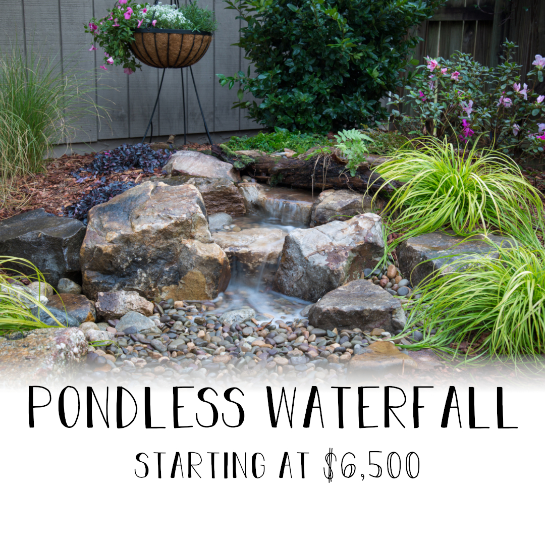 Pond, Fountain & Waterfall Installation in Spokane WA